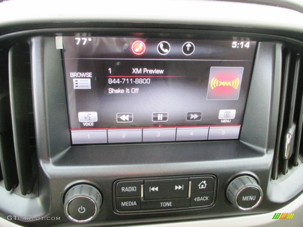 2015 GMC Canyon SLT Crew Cab 4x4 Controls Photo #98208420