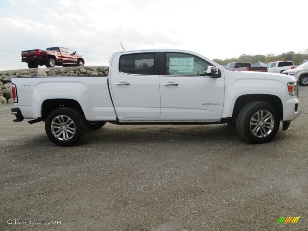 Summit White 2015 GMC Canyon SLT Crew Cab 4x4 Exterior Photo #98209005