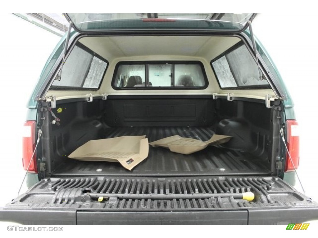 2008 F350 Super Duty Lariat SuperCab 4x4 - Forest Green Metallic / Medium Stone photo #10