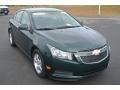 Rainforest Green Metallic 2014 Chevrolet Cruze LT Exterior