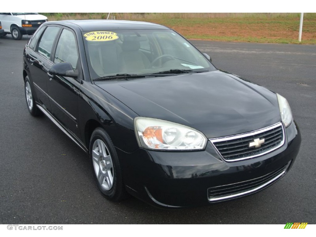 Black Chevrolet Malibu