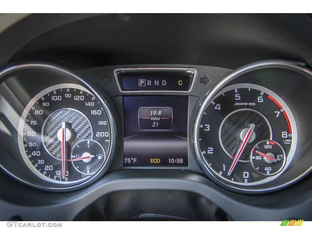 2015 Mercedes-Benz GLA 45 AMG 4Matic Gauges Photo #98212161