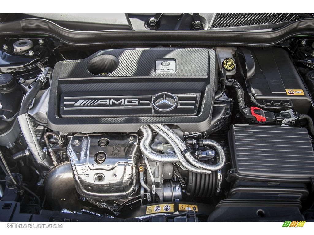 2015 Mercedes-Benz GLA 45 AMG 4Matic 2.0 Liter AMG DI Turbocharged DOHC 16-Valve VVT 4 Cylinder Engine Photo #98212227