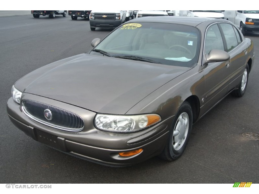 2000 LeSabre Custom - Dark Bronzemist Metallic / Taupe photo #2