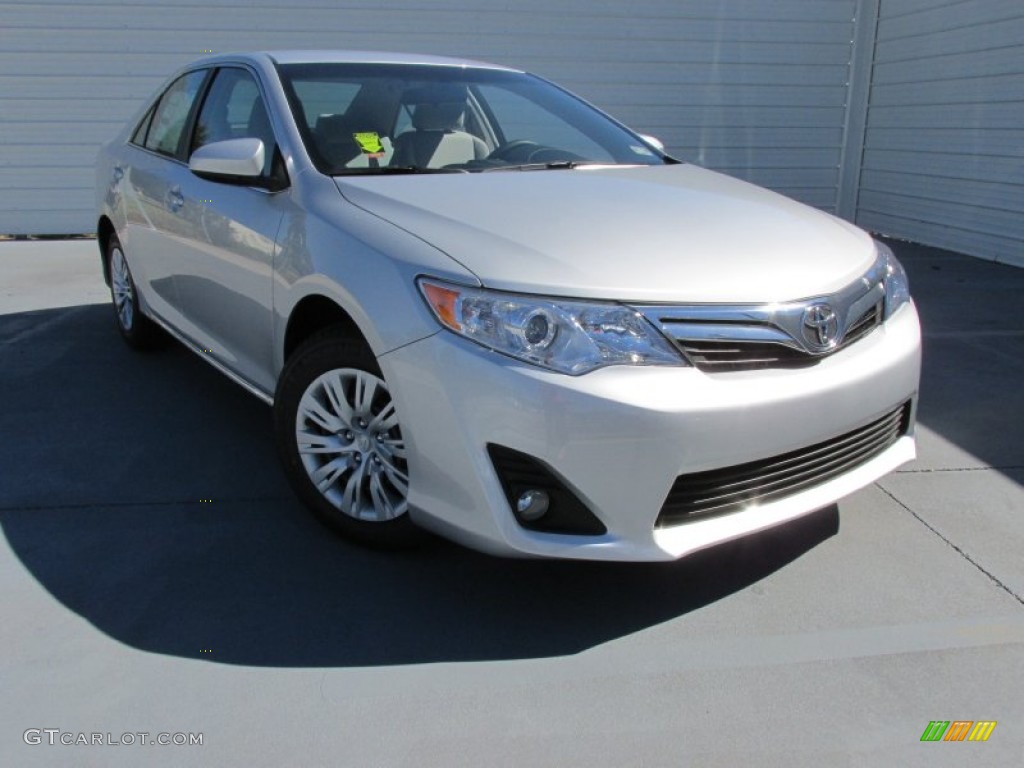 2014 Camry LE - Classic Silver Metallic / Ash photo #1