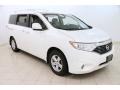 2012 Pearl White Nissan Quest 3.5 SV  photo #1