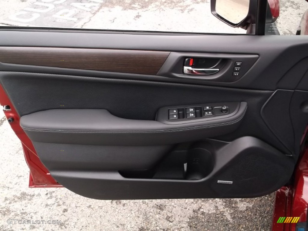 2015 Subaru Legacy 2.5i Limited Slate Black Door Panel Photo #98219864