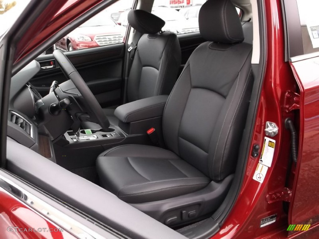 Slate Black Interior 2015 Subaru Legacy 2.5i Limited Photo #98219912