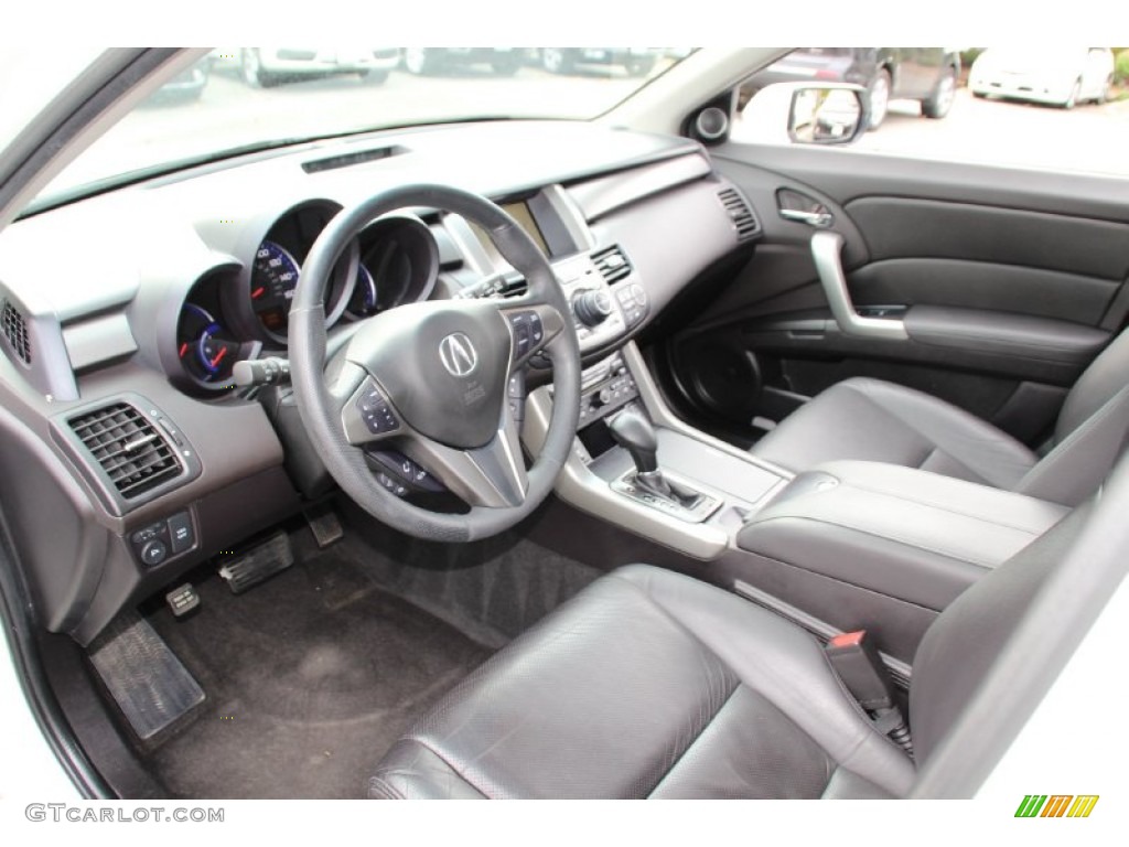 Ebony Interior 2010 Acura RDX Technology Photo #98220923