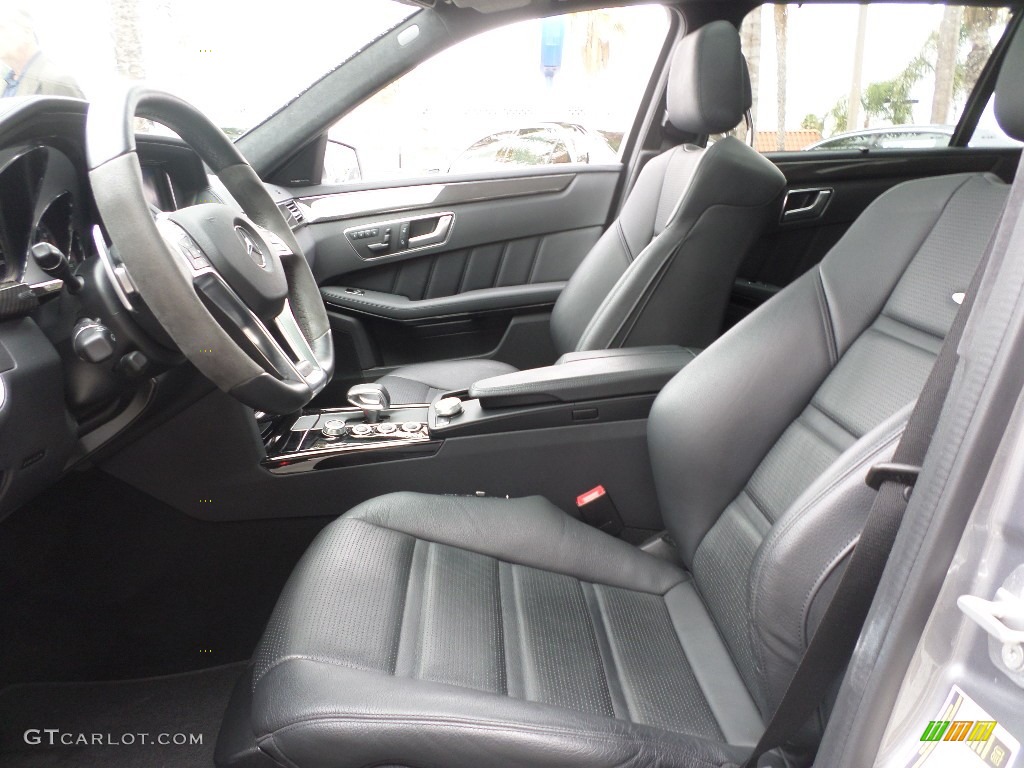 Black Interior 2012 Mercedes-Benz E 63 AMG Wagon Photo #98222627