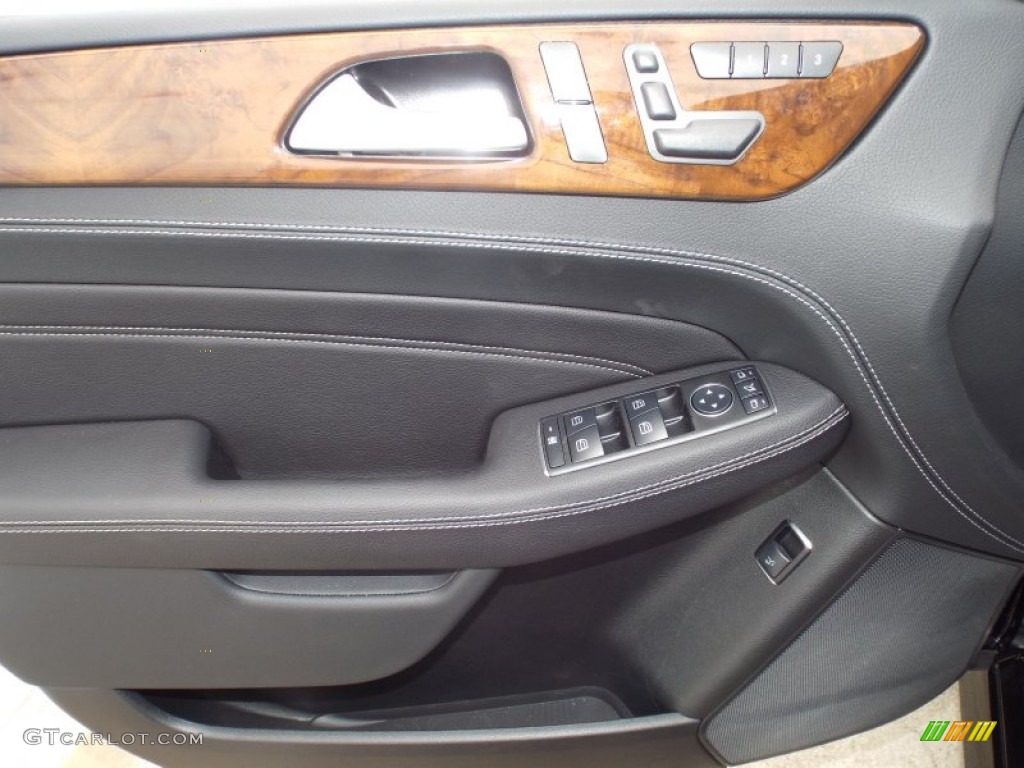 2015 Mercedes-Benz ML 400 4Matic Black Door Panel Photo #98225180