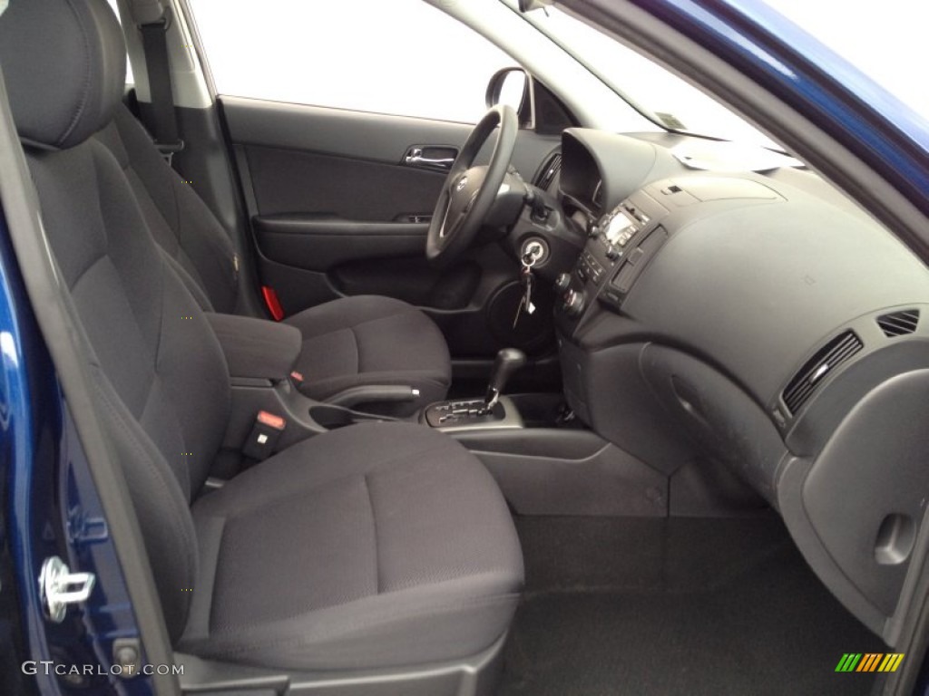 2012 Elantra GLS Touring - Atlantic Blue / Black photo #27