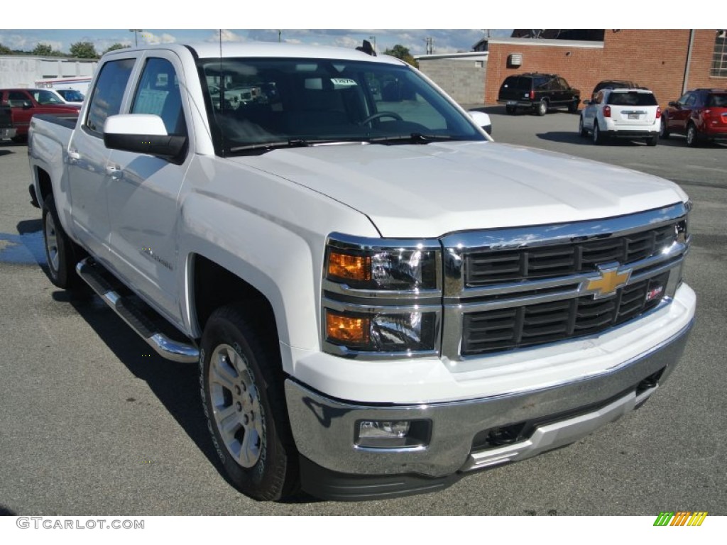 2015 Silverado 1500 LT Z71 Crew Cab 4x4 - Summit White / Jet Black photo #1