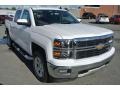 2015 Summit White Chevrolet Silverado 1500 LT Z71 Crew Cab 4x4  photo #1