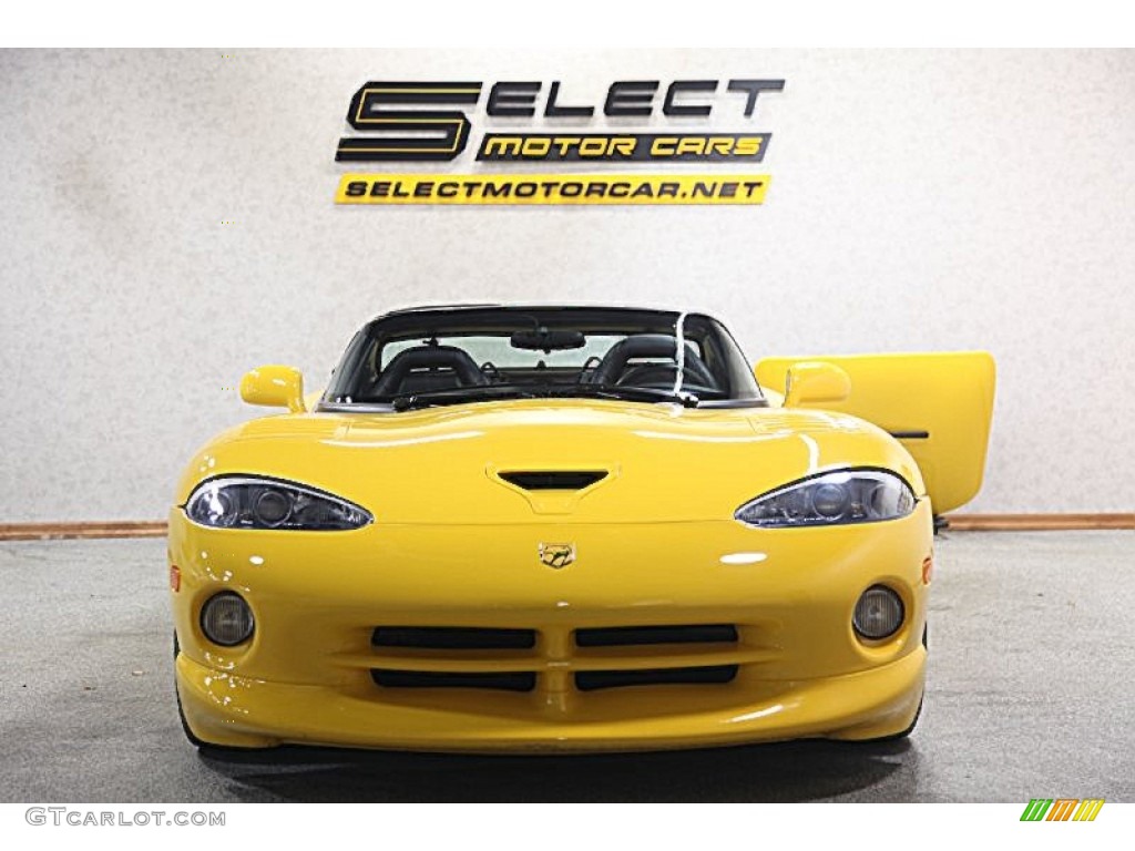 2002 Viper RT-10 - Viper Race Yellow / Black photo #2