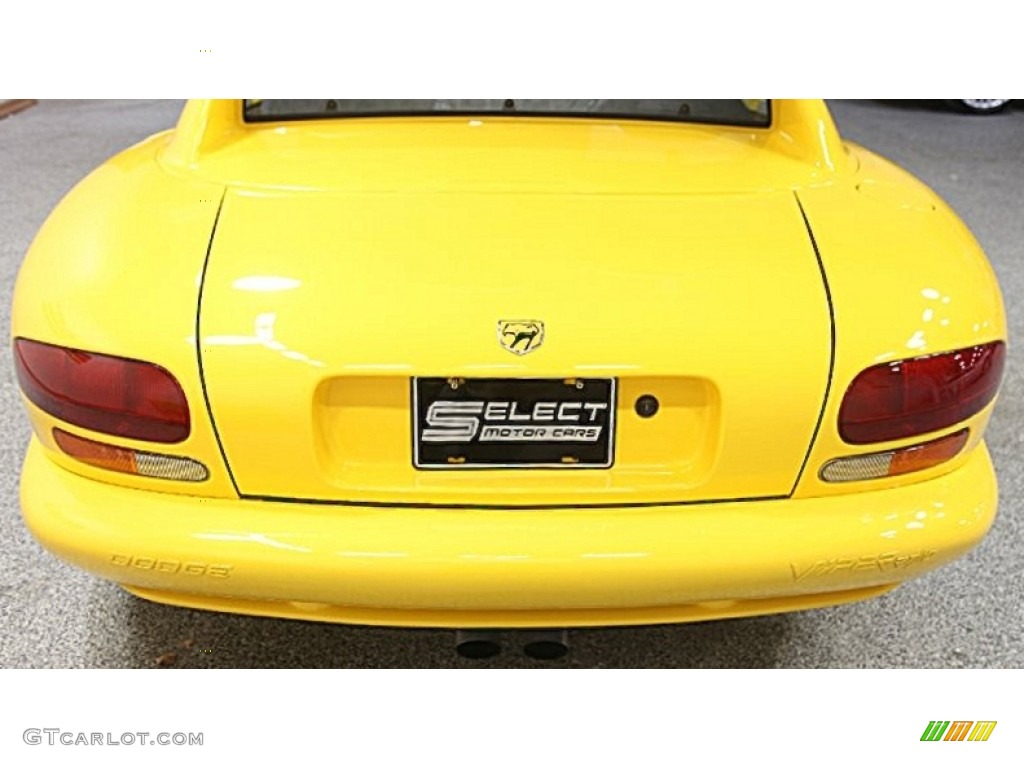 2002 Viper RT-10 - Viper Race Yellow / Black photo #5