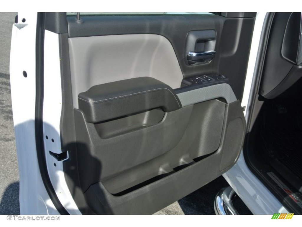 2015 Silverado 1500 LT Z71 Crew Cab 4x4 - Summit White / Jet Black photo #9