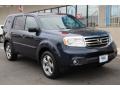 Bali Blue Pearl - Pilot EX-L 4WD Photo No. 3
