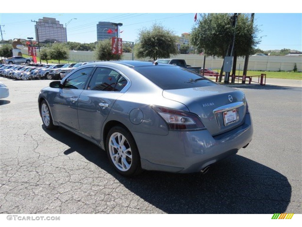 2012 Maxima 3.5 S - Navy Blue / Charcoal photo #5