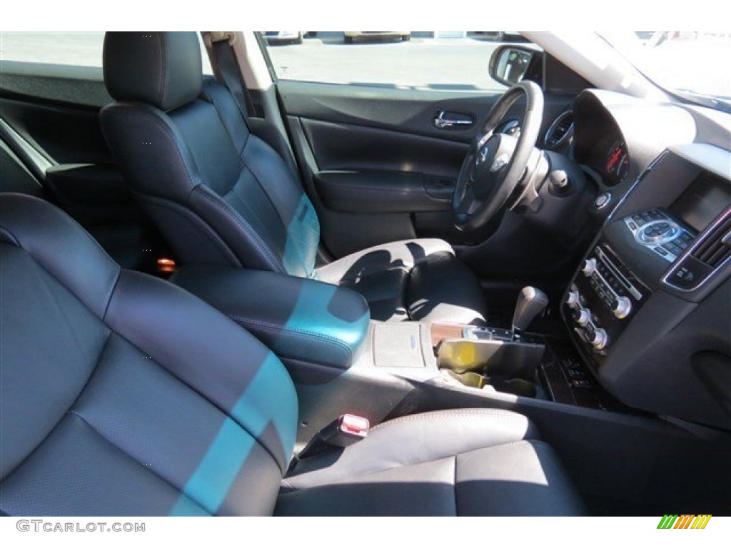 2012 Maxima 3.5 S - Navy Blue / Charcoal photo #13