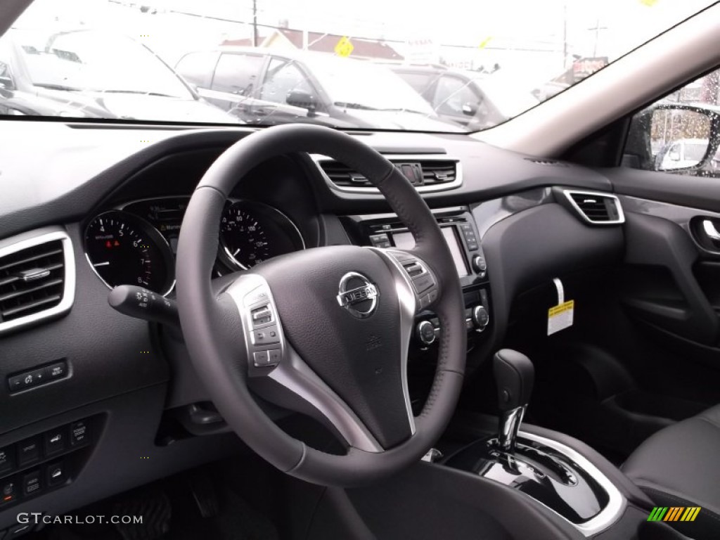 2015 Nissan Rogue SL AWD Steering Wheel Photos