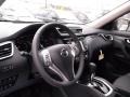 2015 Nissan Rogue Charcoal Interior Steering Wheel Photo