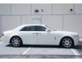 English White 2012 Rolls-Royce Ghost Standard Ghost Model Exterior