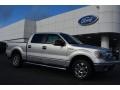 2014 Ingot Silver Ford F150 XLT SuperCrew  photo #1