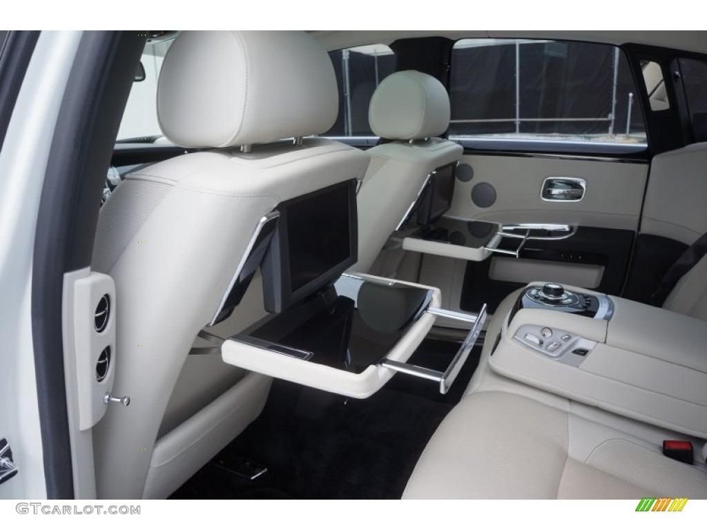 2012 Rolls-Royce Ghost Standard Ghost Model Rear Seat Photo #98232287