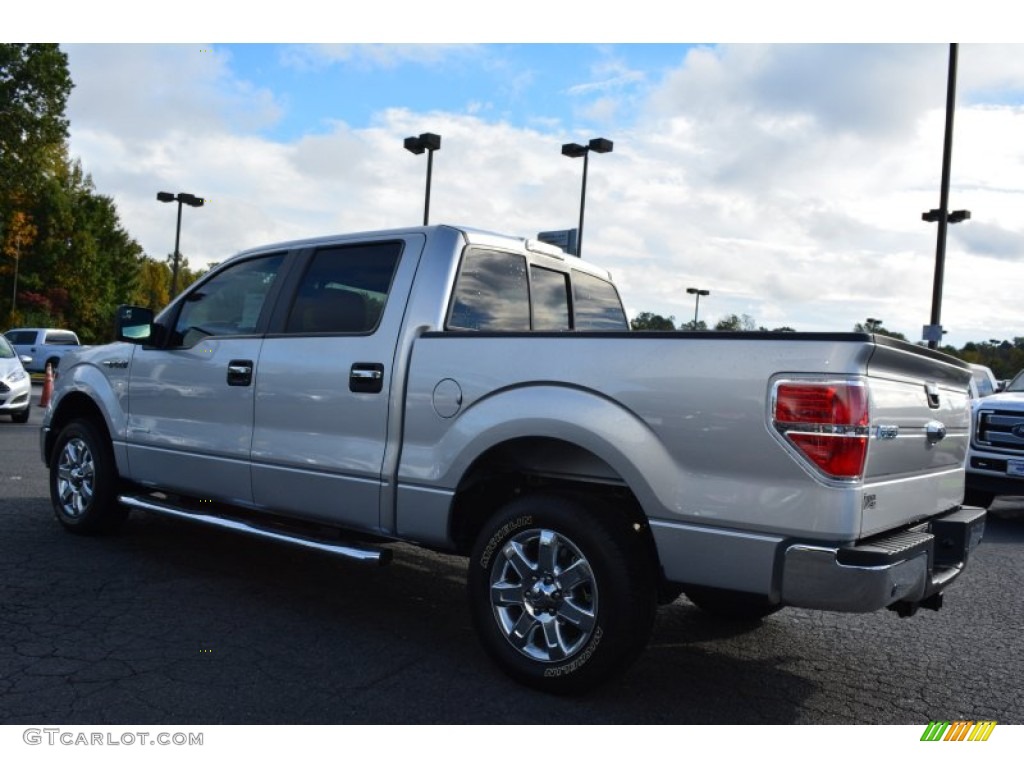 2014 F150 XLT SuperCrew - Ingot Silver / Steel Grey photo #23