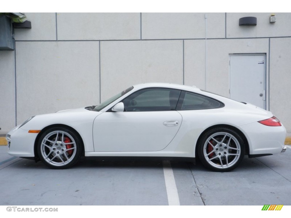 Carrara White 2011 Porsche 911 Carrera 4S Coupe Exterior Photo #98233526