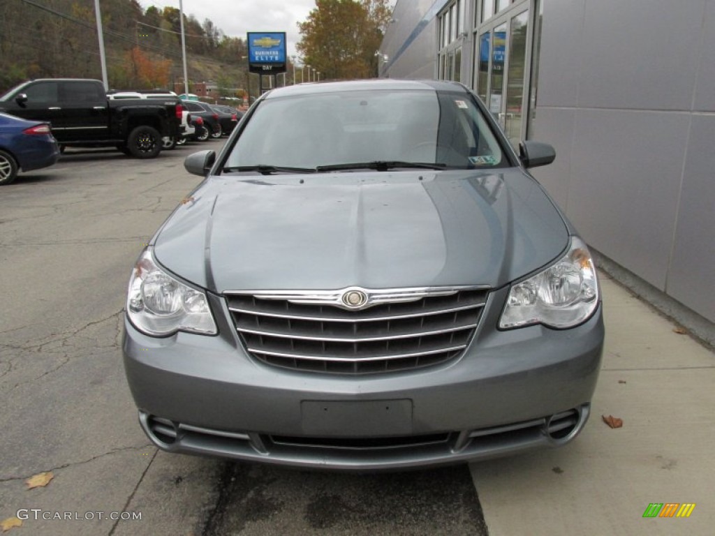 2010 Sebring Limited Sedan - Silver Steel Metallic / Dark Slate Gray photo #11