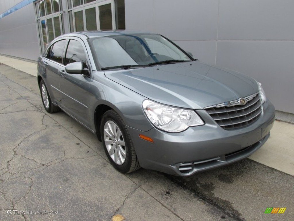 2010 Sebring Limited Sedan - Silver Steel Metallic / Dark Slate Gray photo #12