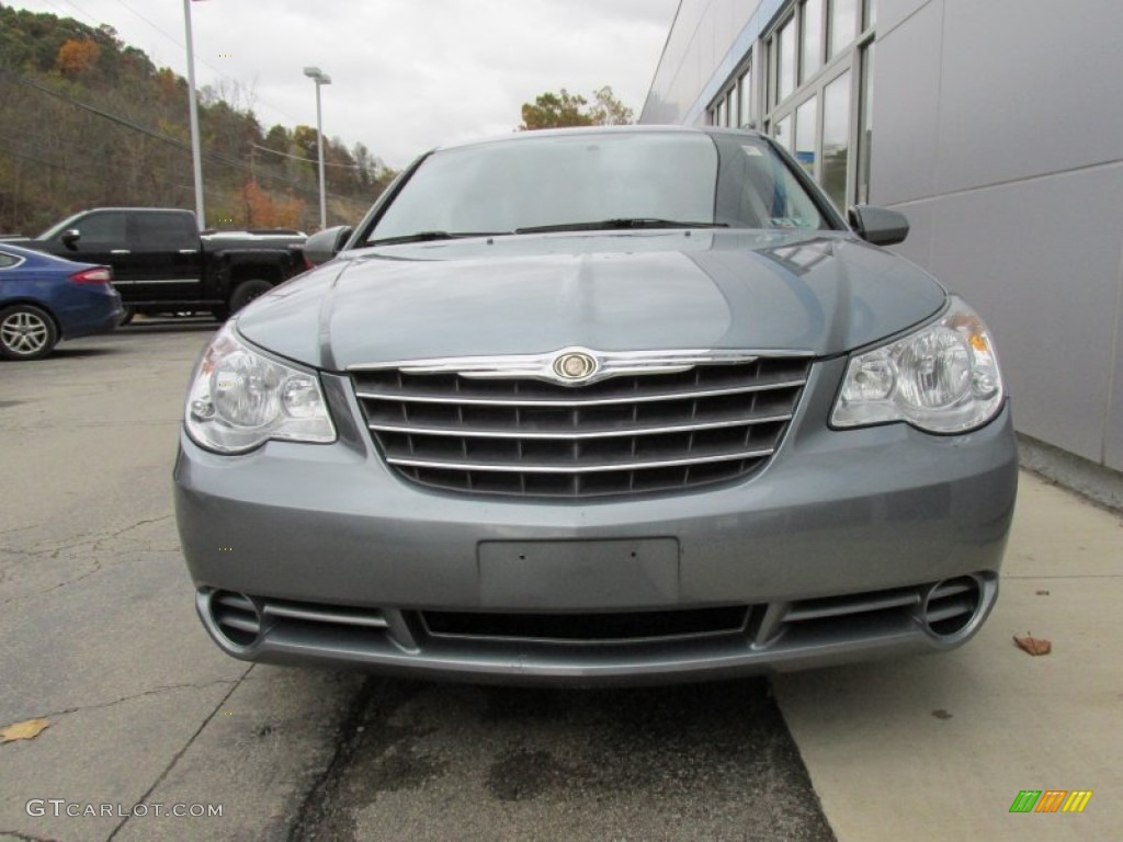 2010 Sebring Limited Sedan - Silver Steel Metallic / Dark Slate Gray photo #14