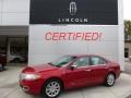 Red Candy Metallic 2012 Lincoln MKZ Hybrid