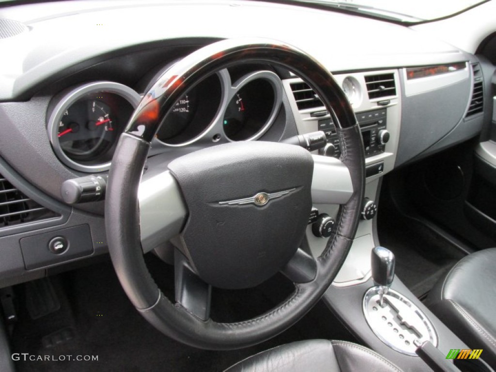 2010 Sebring Limited Sedan - Silver Steel Metallic / Dark Slate Gray photo #25
