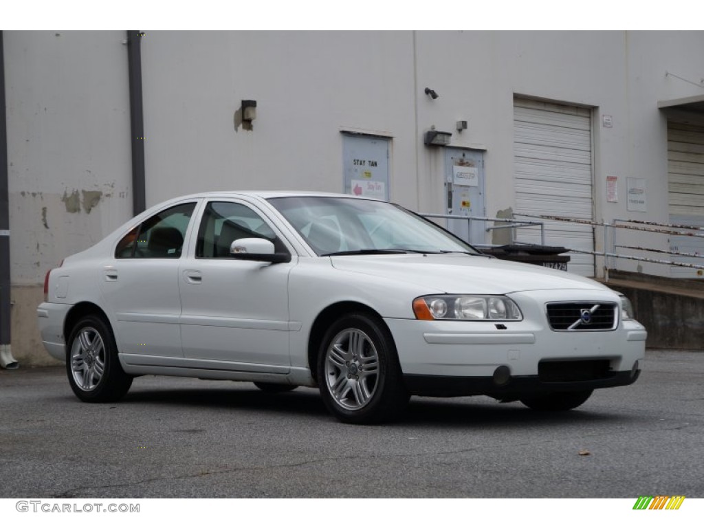 Ice White 2008 Volvo S60 2.5T Exterior Photo #98234717