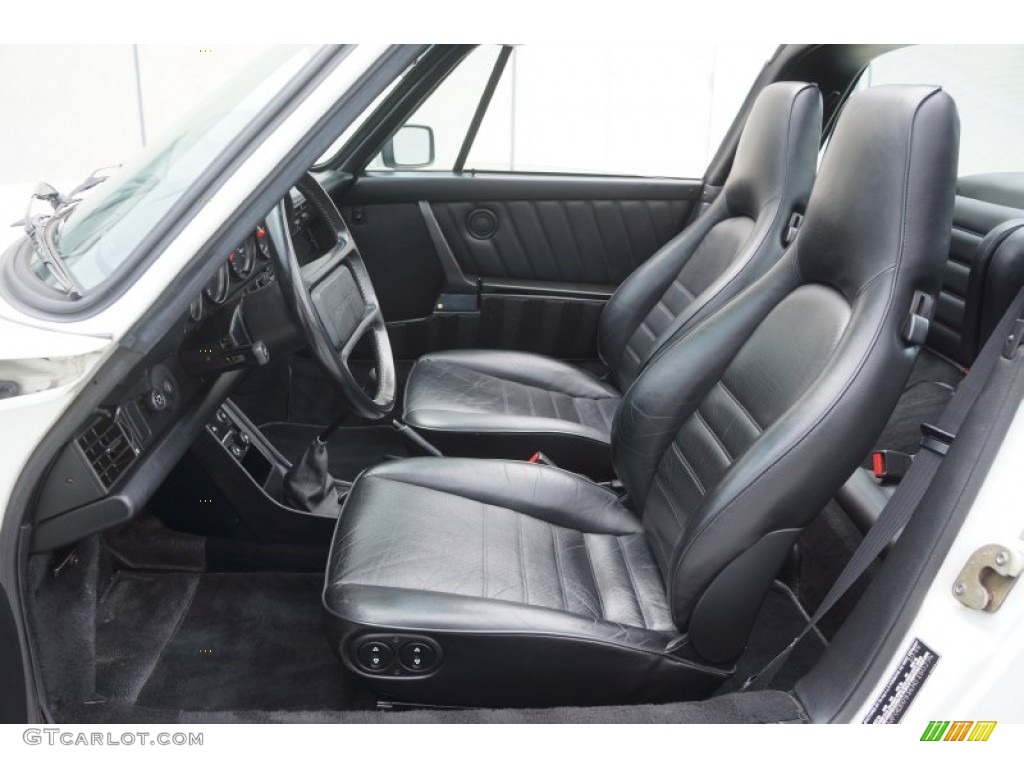 1987 Porsche 911 Targa Front Seat Photo #98235244