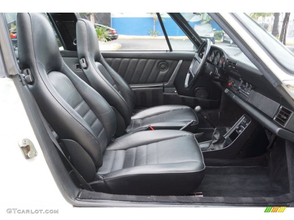 1987 Porsche 911 Targa Front Seat Photo #98235419