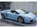 2006 Celeste Phoebe (Sky Blue) Lamborghini Gallardo Spyder E-Gear  photo #12