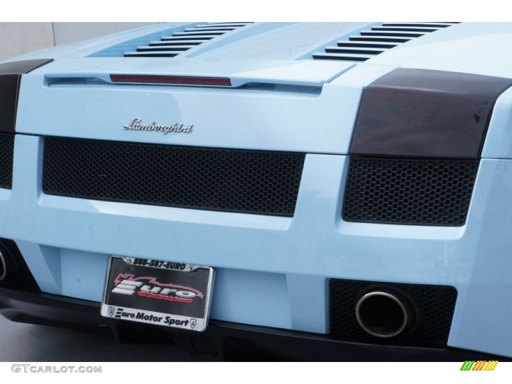 2006 Gallardo Spyder E-Gear - Celeste Phoebe (Sky Blue) / Blu Scylla photo #22