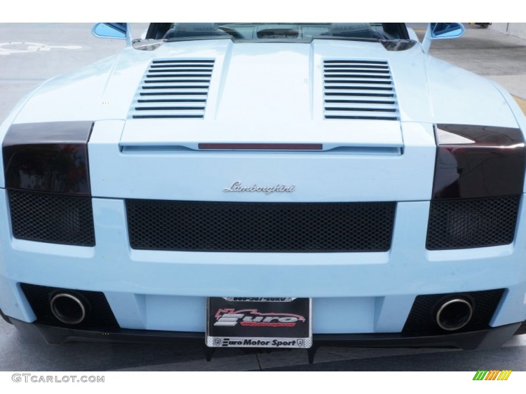 2006 Gallardo Spyder E-Gear - Celeste Phoebe (Sky Blue) / Blu Scylla photo #30