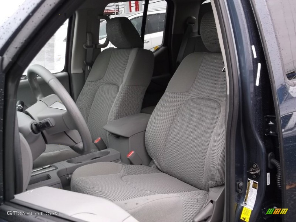 Steel Interior 2015 Nissan Frontier SV Crew Cab 4x4 Photo #98236955