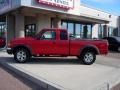2002 Bright Red Ford Ranger XLT SuperCab 4x4  photo #2