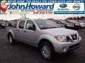 2015 Brilliant Silver Nissan Frontier SV Crew Cab 4x4  photo #1