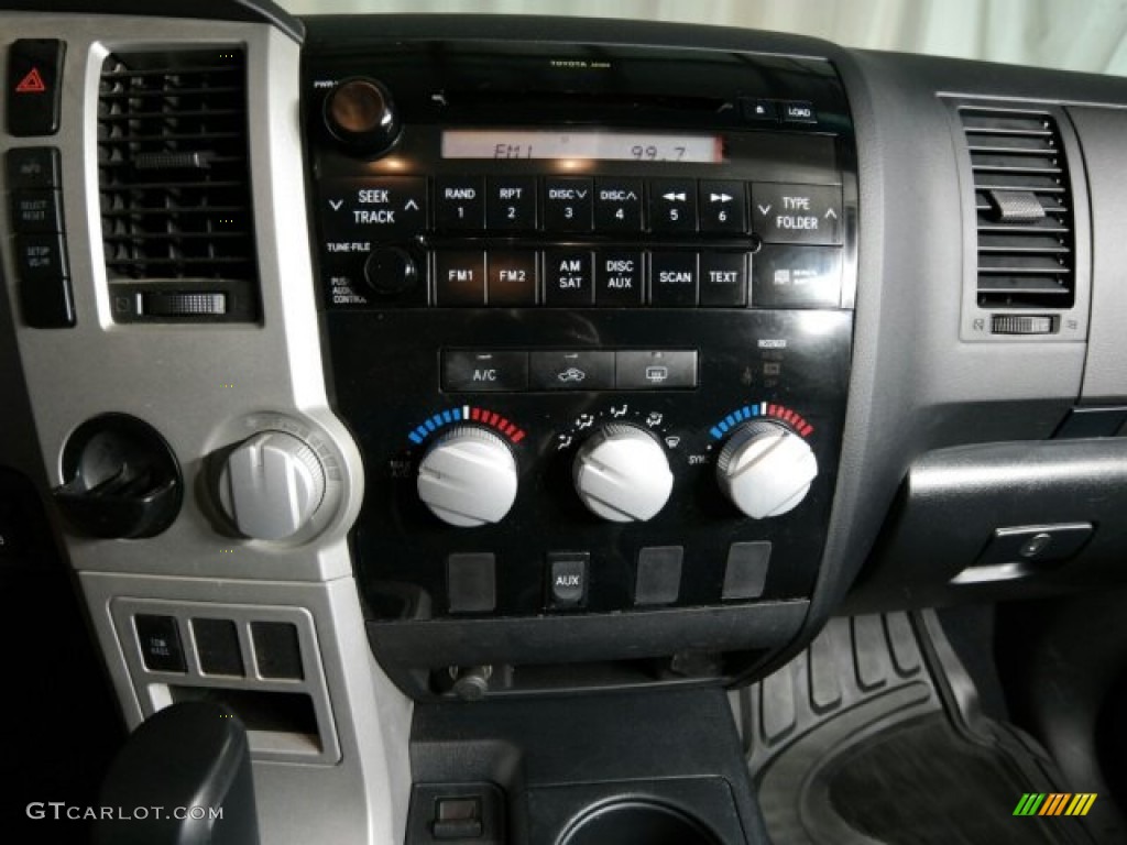 2008 Tundra SR5 CrewMax - Slate Gray Metallic / Black photo #11