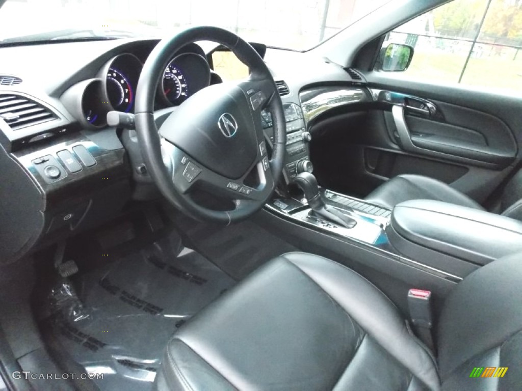 Ebony Interior 2008 Acura MDX Technology Photo #98237617