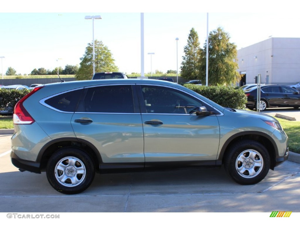 2012 CR-V LX - Opal Sage Metallic / Black photo #8