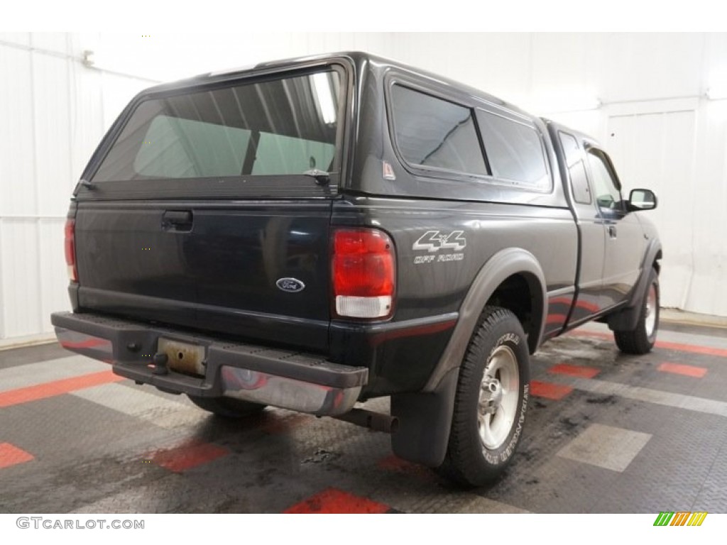 2000 Ranger XLT SuperCab 4x4 - Black / Medium Graphite photo #8