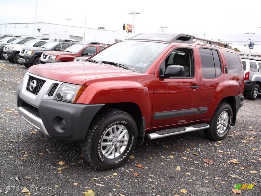 Lava Red 2015 Nissan Xterra S 4x4 Exterior Photo #98238944
